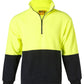 Winning Spirit Hi-Vis Polar Fleece Half Zip Pullover (SW07)