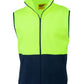 Winning Spirit Hi-Vis 2 Tone Zip Front Safety Vest (SW08)