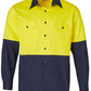 Winning Spirit High Visibility Long Sleeve Work Shirts (SW54)
