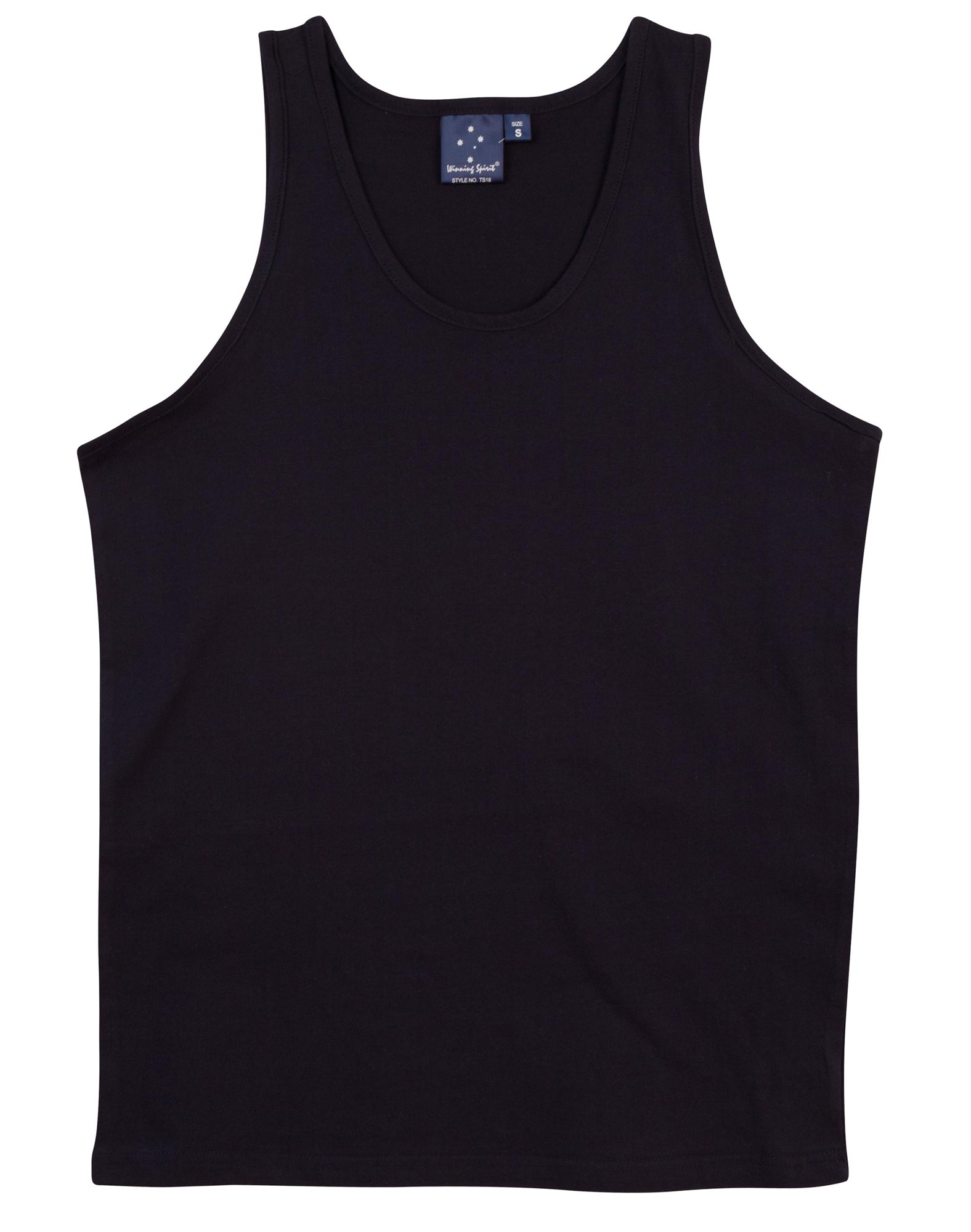 Winning Spirit Men's Trainer's Cotton Singlet  (TS18)