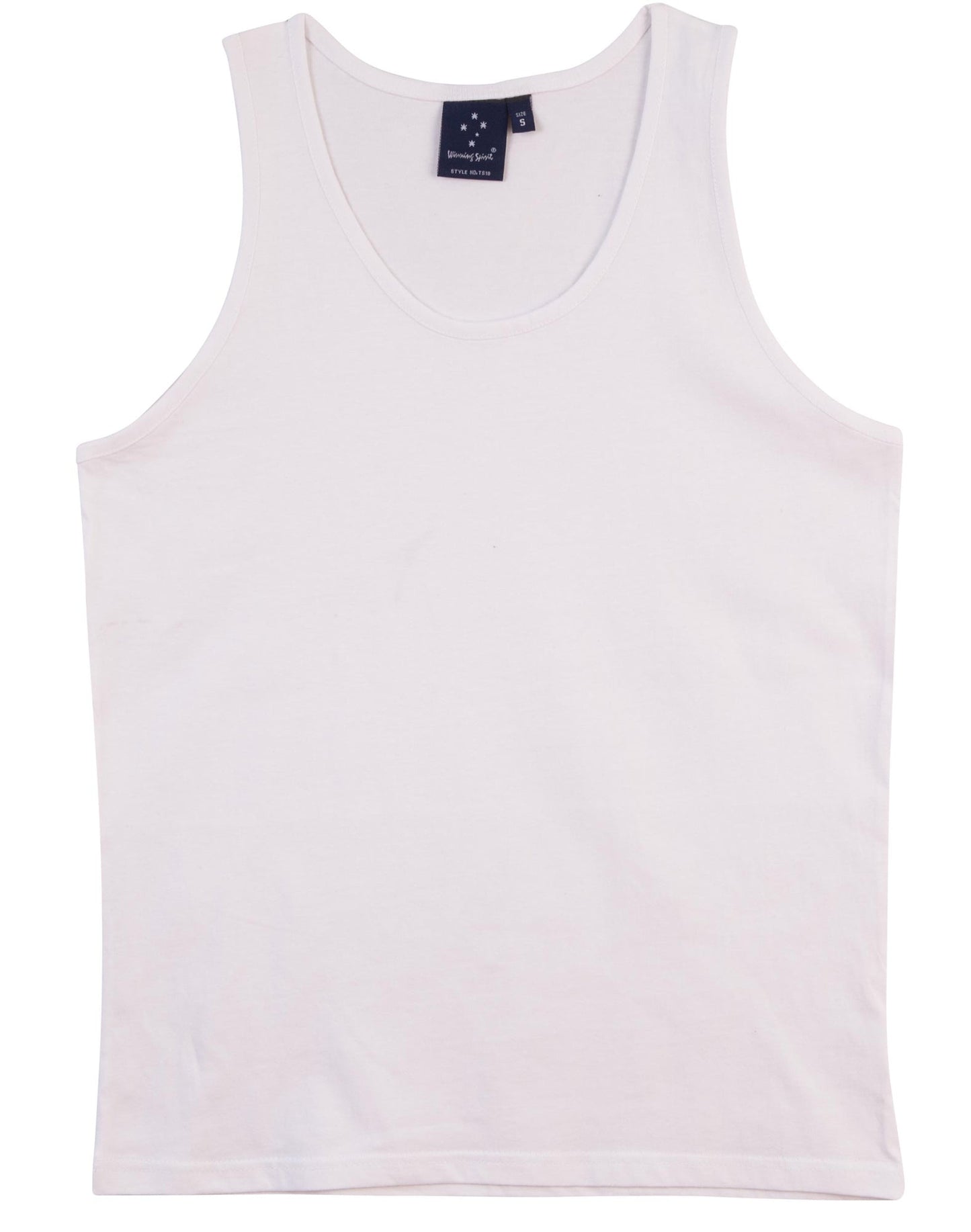 Winning Spirit Men's Trainer's Cotton Singlet  (TS18)