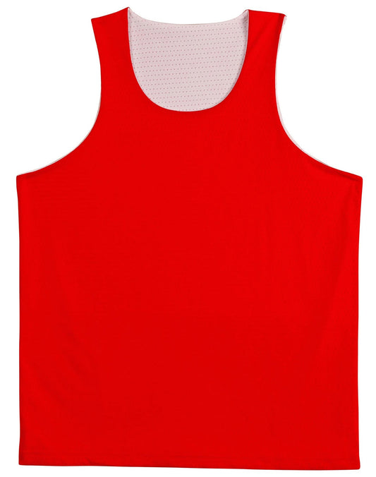 Winning Spirit Adults' CoolDry Reversible Basketball Singlet (TS81)