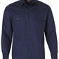 Winning Spirit Cotton Drill Long Sleeve Work Shirt (WT04)