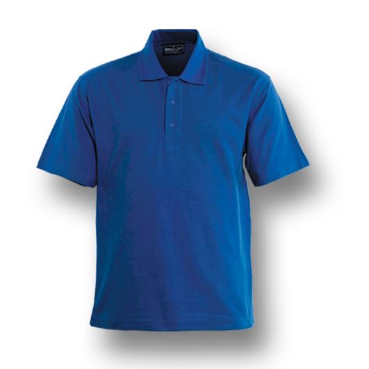 Bocini Plain Colour Poly Face Cotton Backing S/S Polo (CP1601)