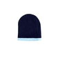 Headwear Roll Down Two Tone Acrylic Beanie - Toque Hat (4188)