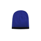 Headwear Roll Down Two Tone Acrylic Beanie - Toque Hat (4188)