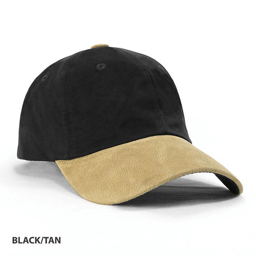 Grace Collection Unstructured HBC Suede Peak Cap-(AH011/HE011)