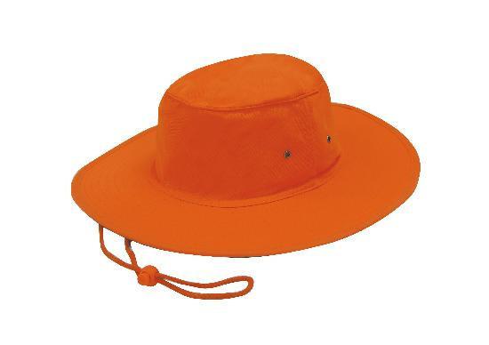 Headwear-Headwear Luminescent Safety Hat-Fluro/Orange / M-Uniform Wholesalers - 3