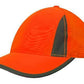 Headwear-Headwear Luminescent Safety Cap with Reflective Inserts and Trim--Uniform Wholesalers - 3
