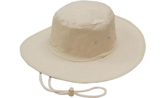 Headwear-Headwear Canvas Hat-Natural / S-Uniform Wholesalers - 2
