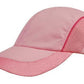 Headwear-Headwear Spring Woven Fabric with Mesh to Side Panels and Peak-Pink/Pink / Free Size-Uniform Wholesalers - 3