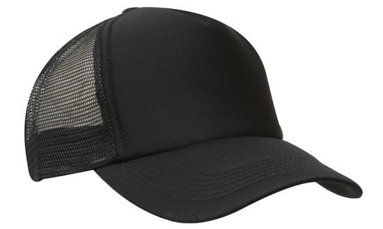 Headwear-Headwear Truckers Mesh Cap-Black / Free Size-Uniform Wholesalers - 2