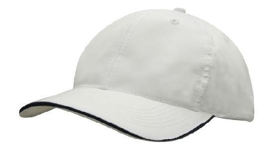 Headwear-Headwear Spring Woven Fabric with Wind Strap & Clip Cap-Black/White / Free Size-Uniform Wholesalers - 2