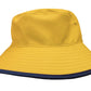 Headwear Reversible Breathable Poly Twill Bucket Hat (3935)