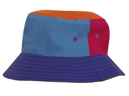 Headwear Breathable Poly Twill Childs Bucket Hat (3941)