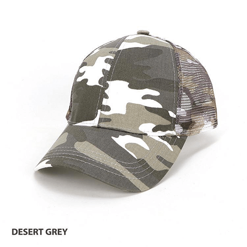 Grace Collection Camo 6-Panel Cap-(AH069/HE069)