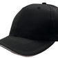 Headwear-Headwear Breathable Poly Twill with Sandwich Trim Cap-Black/White / Free Size-Uniform Wholesalers - 4