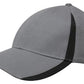 Headwear-Headwear  Brushed Heavy Cotton with Inserts on the Peak & Crown-Charcoal/Black / Free Size-Uniform Wholesalers - 9