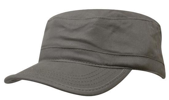 Headwear-Headwear Sports Twill Military Cap-Khaki / Free Size-Uniform Wholesalers - 4