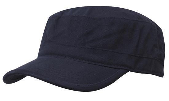 Headwear-Headwear Sports Twill Military Cap-Navy / Free Size-Uniform Wholesalers - 5