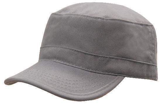 Headwear-Headwear Sports Twill Military Cap-Charcoal / Free Size-Uniform Wholesalers - 3