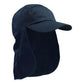 Headwear-Headwear Poly Cotton Legionnaire-Navy / Free Size-Uniform Wholesalers - 3