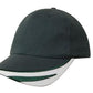 Headwear-Headwear Brushed Heavy Cotton with Peak Trim Embroidered-Bottle/White / Free Size-Uniform Wholesalers - 5