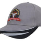 Headwear-Headwear Brushed Heavy Cotton with Peak Trim Embroidered--Uniform Wholesalers - 1