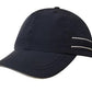Headwear-Headwear Microfibre Sports Cap with Piping and Sandwich Cap-Navy/White / Free Size-Uniform Wholesalers - 3