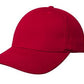 Headwear-Headwear Deluxe Bull Denim Cotton Twill Cap-Red / Free Size-Uniform Wholesalers - 5