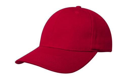 Headwear-Headwear Deluxe Bull Denim Cotton Twill Cap-Red / Free Size-Uniform Wholesalers - 5