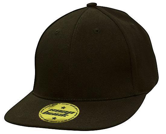 Headwear-Headwear Premium American Twill with Snap 59 Styling Cap-Black / Free Size-Uniform Wholesalers - 2