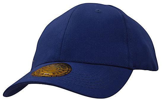 Headwear-Headwear Brushed Heavy Cotton and Spandex with Dream Fit Styling-Royal / M/L-Uniform Wholesalers - 5