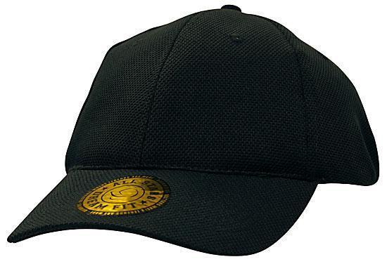 Headwear-Headwear Double Pique Mesh with Dream Fit Styling Cap-Navy / M/L-Uniform Wholesalers - 3