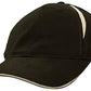 Headwear Brushed Heavy Cotton with Crown Inserts & Sandwich Cap (4092)