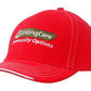 Headwear-Headwear Brushed Heavy Cotton with Contrasting Stitching and Open Lip Sandwich Cap--Uniform Wholesalers - 1