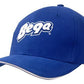 Headwear-Headwear Brushed Heavy Cotton with Crown Piping and Sandwich--Uniform Wholesalers - 1
