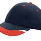 Headwear Brushed Heavy Cotton with Peak Inserts & Printed Trim (4125)