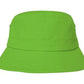 Headwear-Headwear Brushed Sports Twill Childs Bucket Hat-Green / 50cm-54cm-Uniform Wholesalers - 6