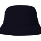 Headwear-Headwear Brushed Sports Twill Childs Bucket Hat-Navy / 50cm-54cm-Uniform Wholesalers - 8