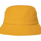 Headwear-Headwear Brushed Sports Twill Infants Bucket Hat Cap-Gold / (50cm to 46cm)-Uniform Wholesalers - 6