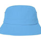 Headwear-Headwear Brushed Sports Twill Infants Bucket Hat Cap-Sky / (50cm to 46cm)-Uniform Wholesalers - 14