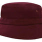 Headwear-Headwear Brushed Sports Twill Infants Bucket Hat Cap-Maroon / (50cm to 46cm)-Uniform Wholesalers - 7