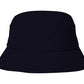 Headwear-Headwear Brushed Sports Twill Youth Bucket Hat-Navy / (54cm to 58cm)-Uniform Wholesalers - 8