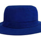 Headwear-Headwear Microfibre Adjustable Bucket Hat-Royal / S/M-Uniform Wholesalers - 4