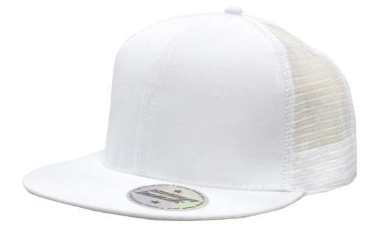 Headwear Premium American Twill with Mesh Back & Snap Back Pro Styling Cap (4138)