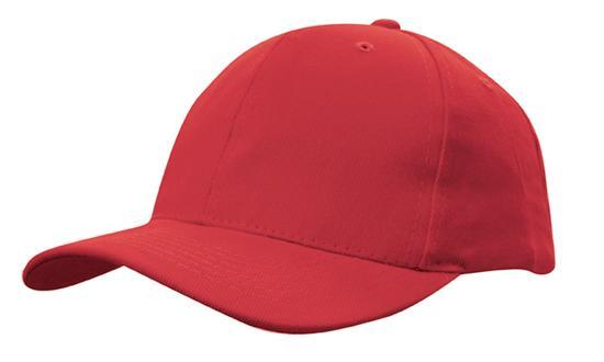 Headwear Brush Heavy Cotton Cap with snap back (4141)
