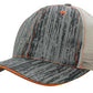 Headwear Wood Printed Fabric/Mesh Back Cap (4143)