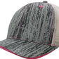 Headwear Wood Printed Fabric/Mesh Back Cap (4143)
