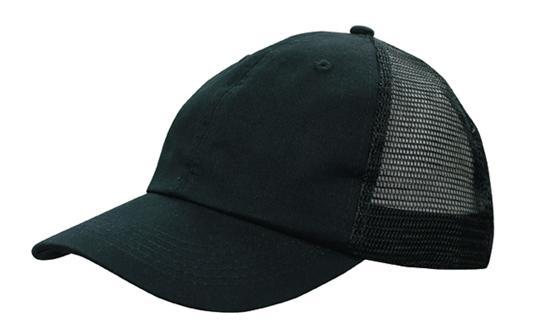 Headwear Chino Twill/Soft Mesh cap (4145)